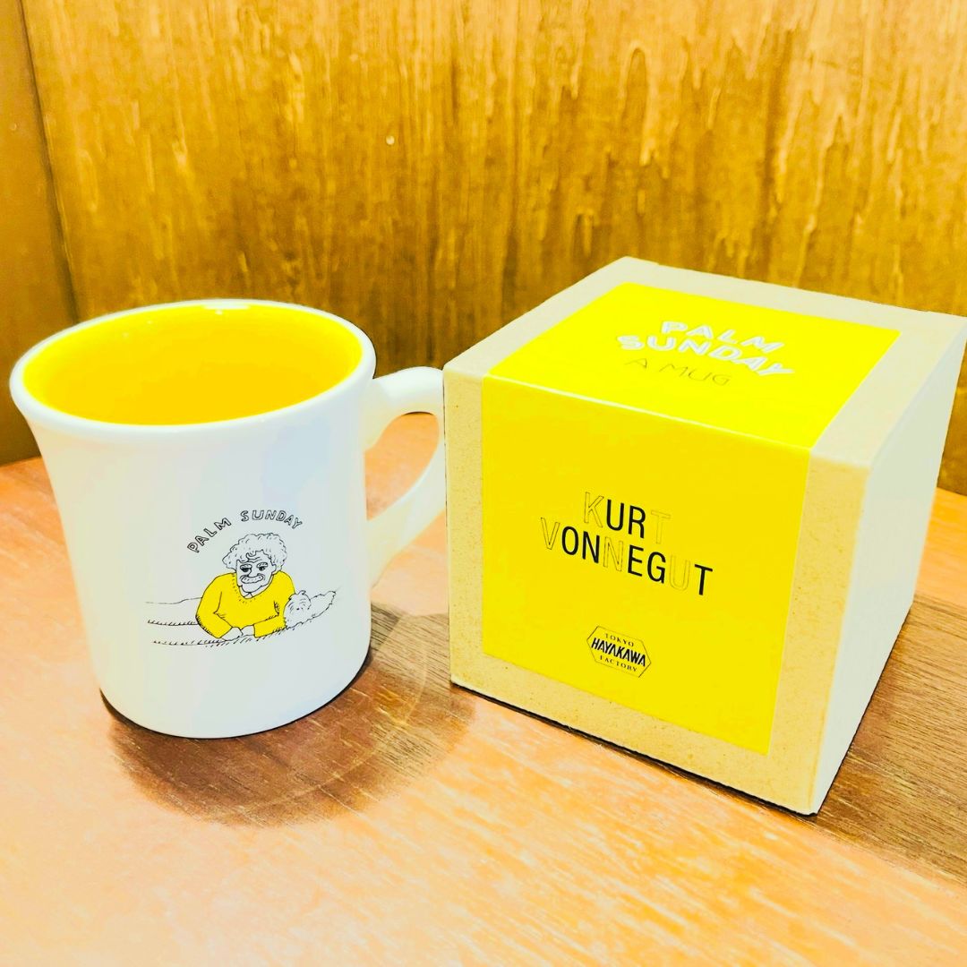 気分まで明るくなる！カート・ヴォネガット × 和田誠のマグカップが登場