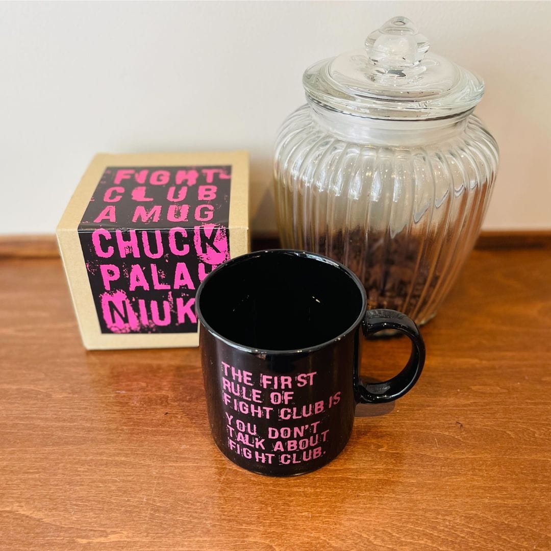 『ファイト・クラブ』ファン必見！チャック・パラニューク公認マグカップで作品世界を日常に。