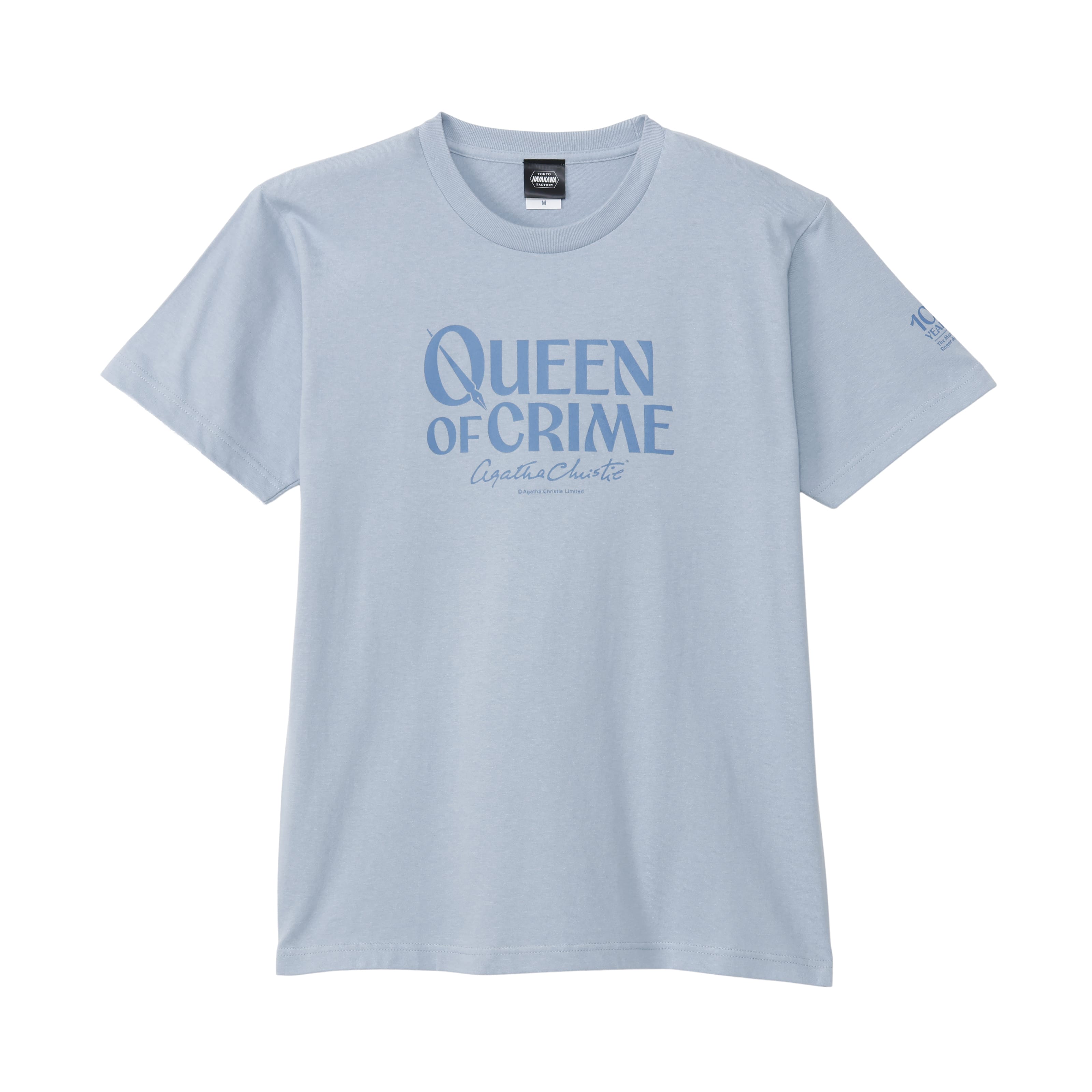 Tシャツ アガサ・クリスティー Queen of Crime 「アクロイド殺し」刊行