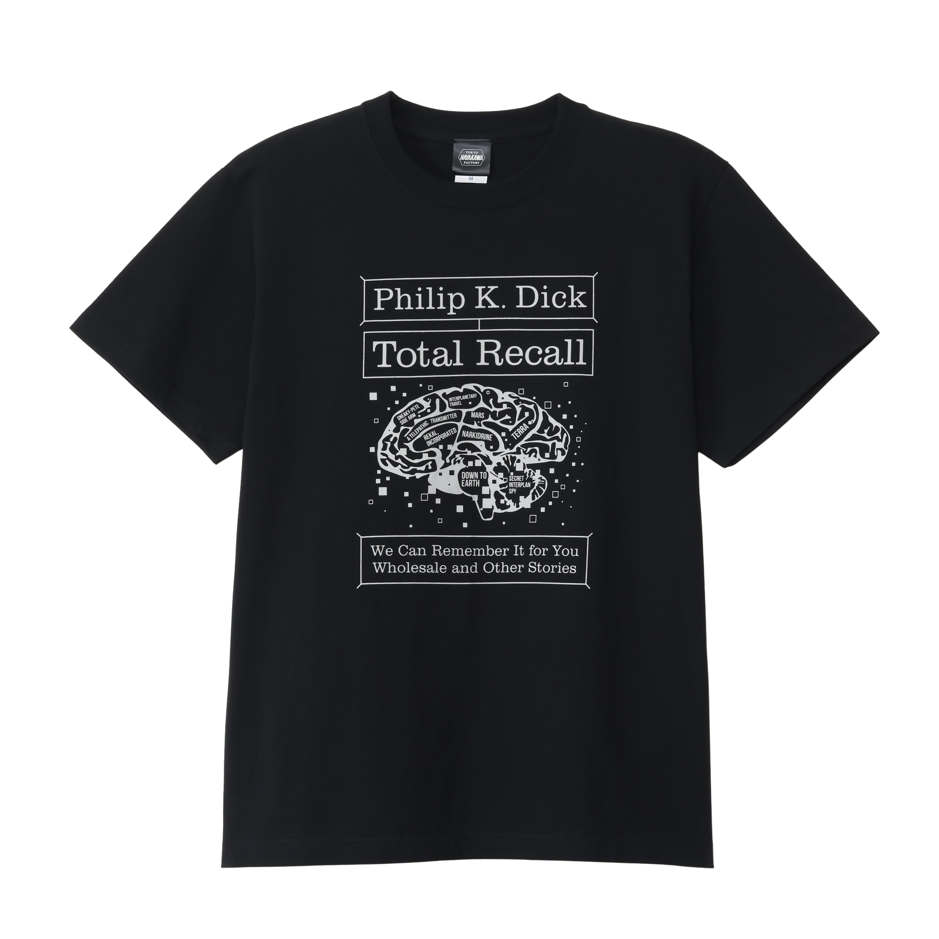 Tシャツ　フィリップ・K・ディック　トータル・リコール