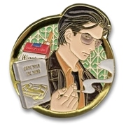 ピンバッジ　余兒　九龍城寨　龍捲風