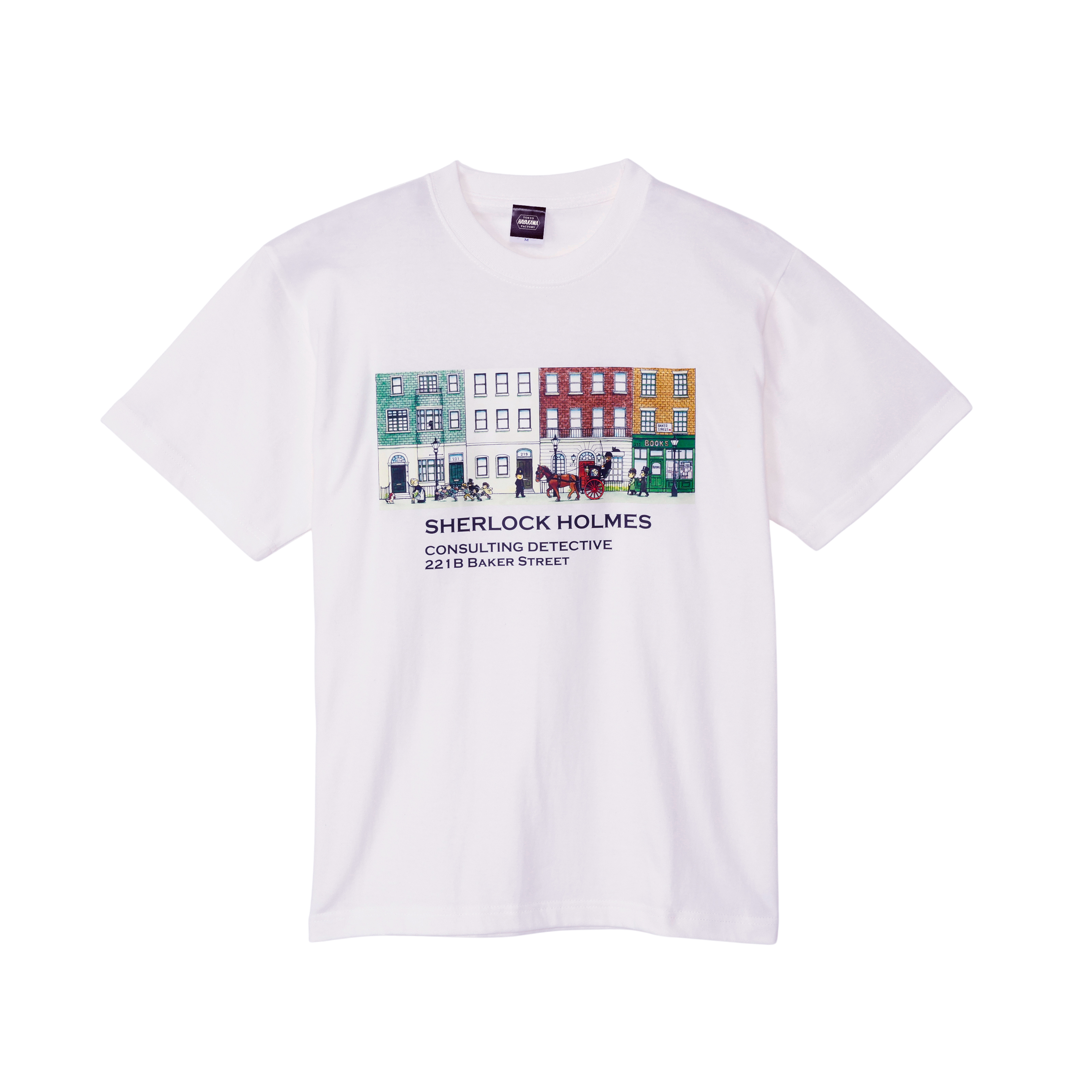 Tシャツ　ホームズinベイカー街