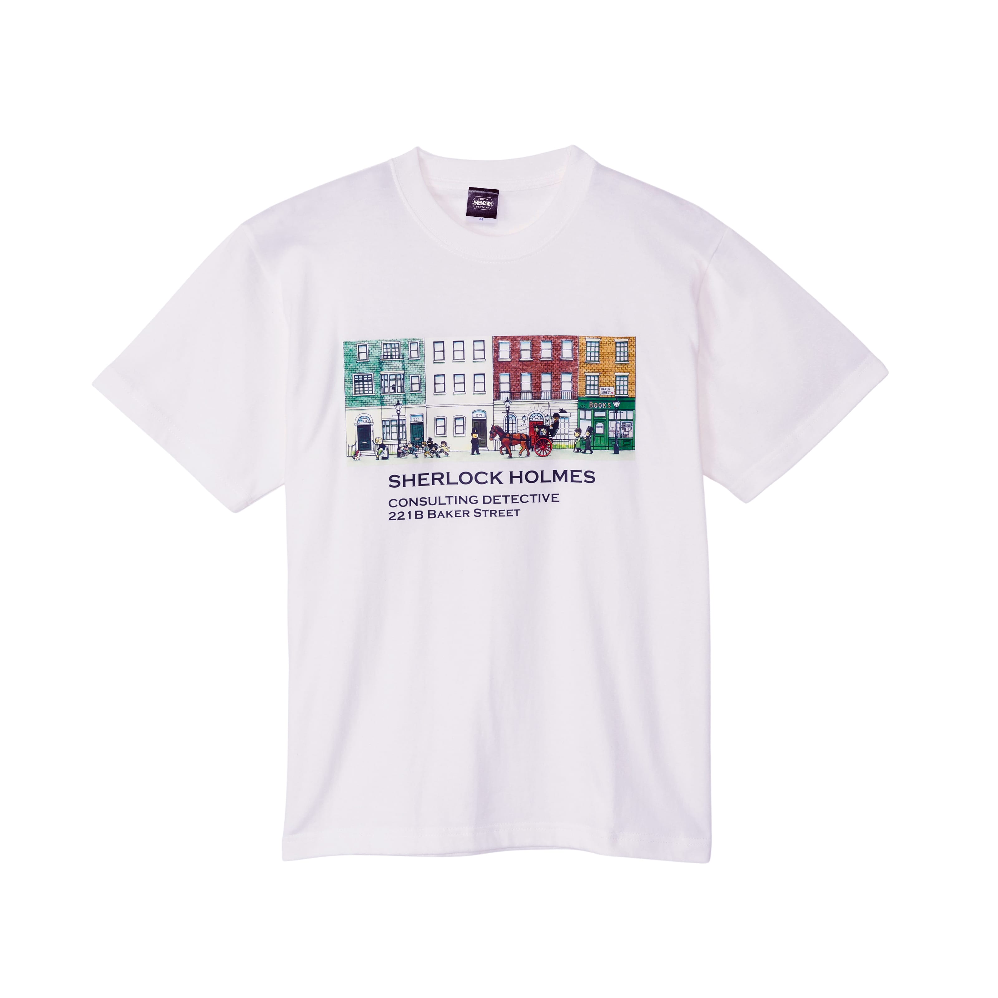 Tシャツ　ホームズinベイカー街