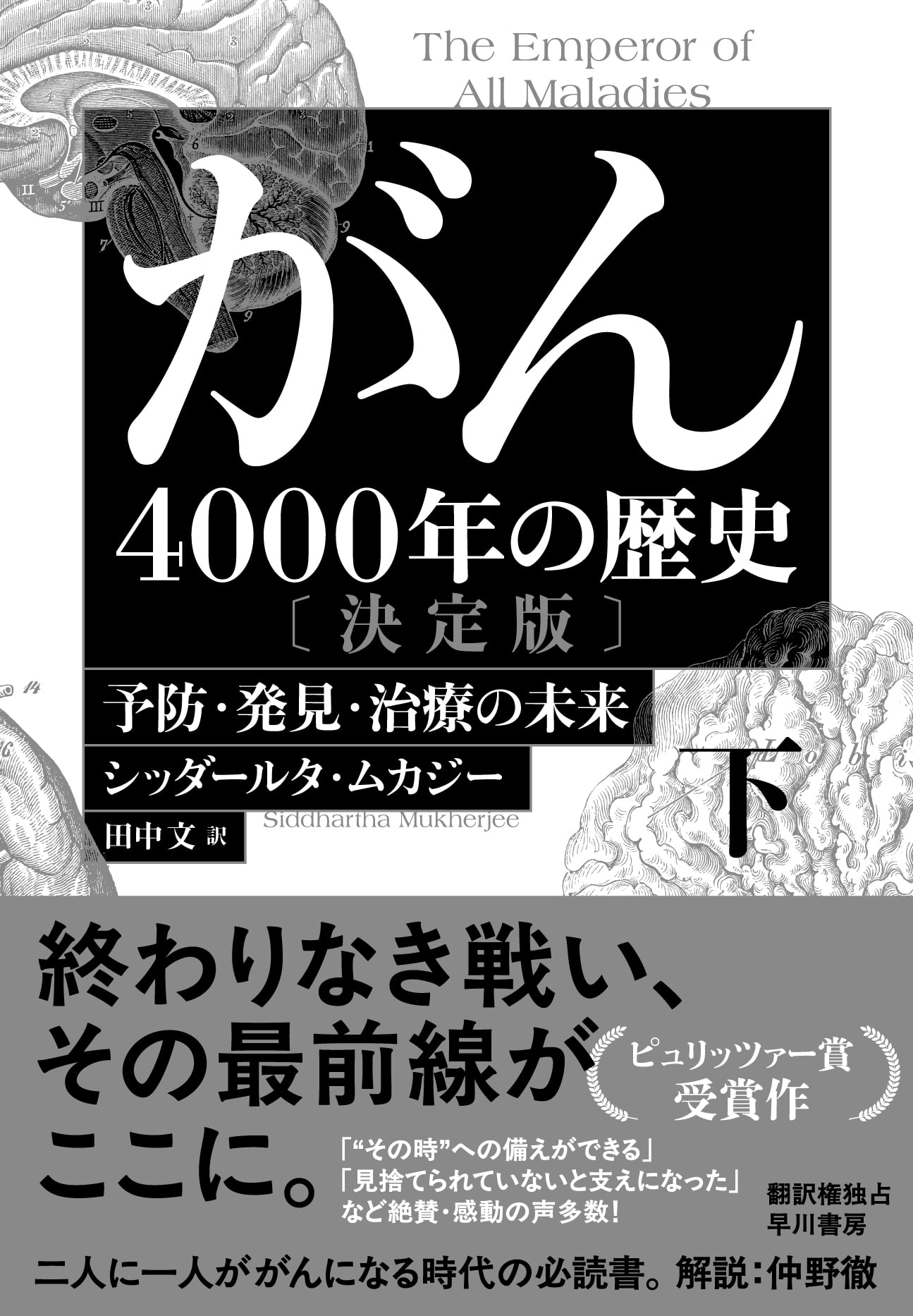 がん―4000年の歴史―　決定版　下　―予防・発見・治療の未来―